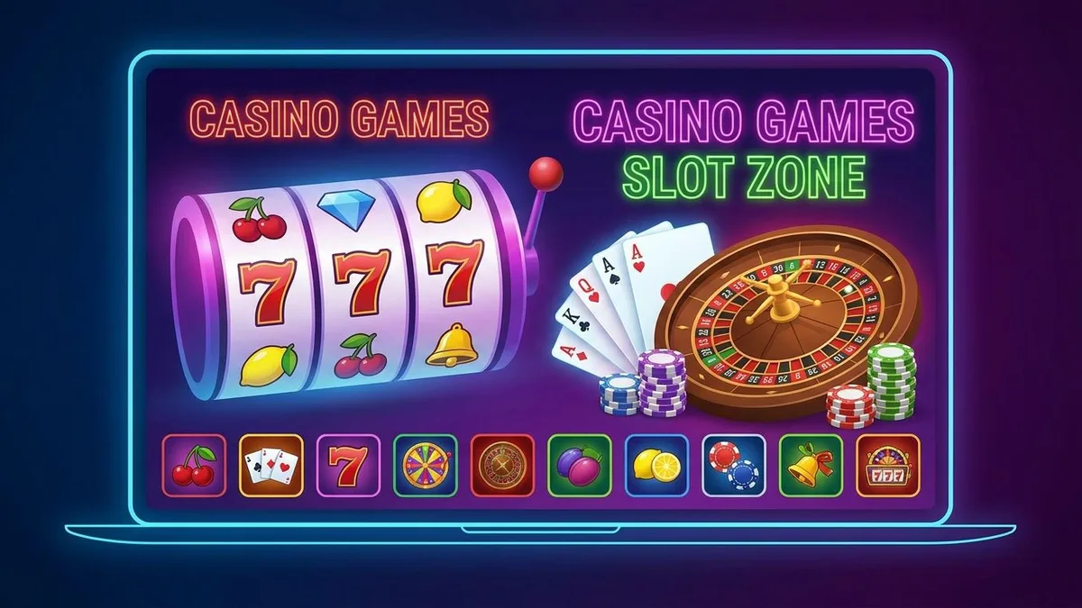 Casino games lobby